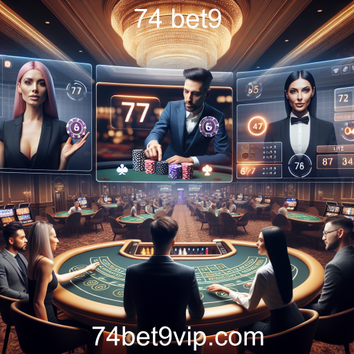 A Emoção do Cassino Ao Vivo no 74 bet9