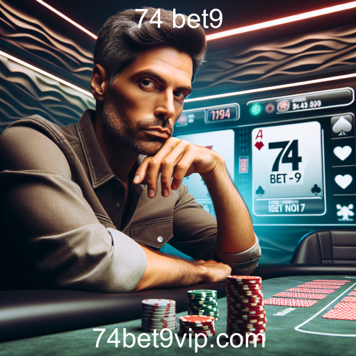 Poker Online: A Experiência Virtual no 74 bet9
